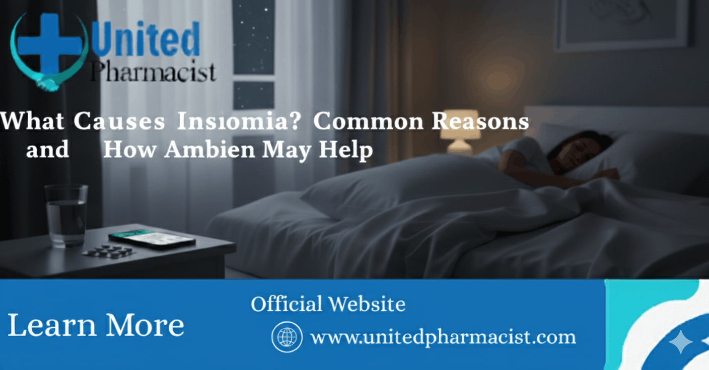What Causes Insomnia? Common Reasons and How Ambien May Help